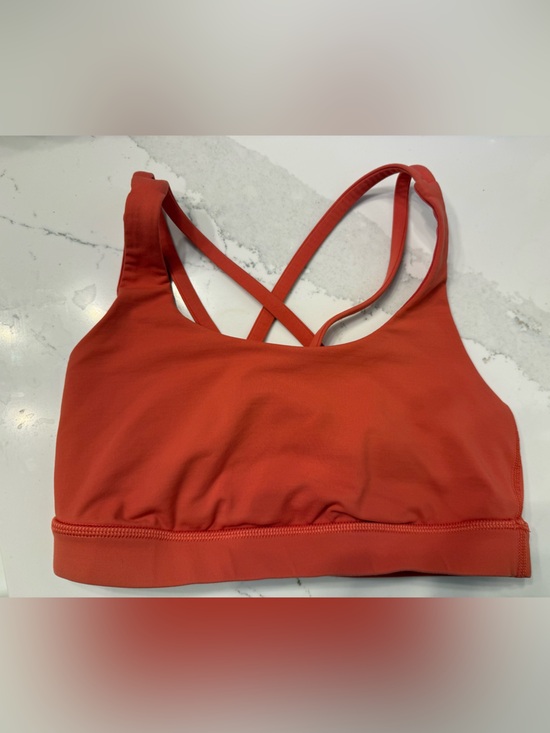 lululemon athletica Other - Women’s Red/Orange Seamless Strappy Sports Bralette
